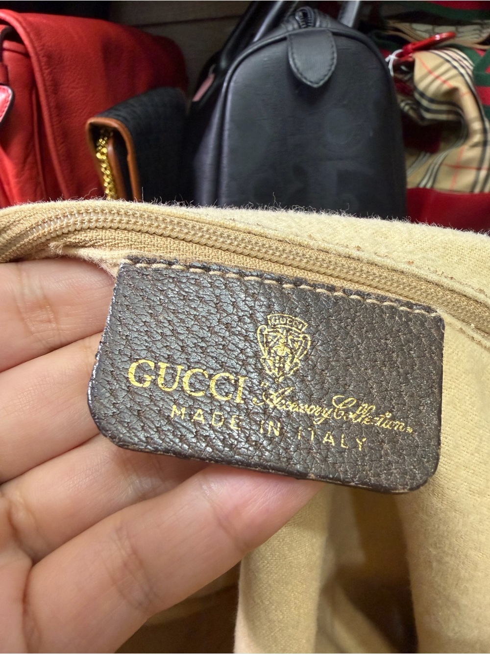 Gucci Vintage Sherry Line Business Tote with Strap - Picture 12 of 15